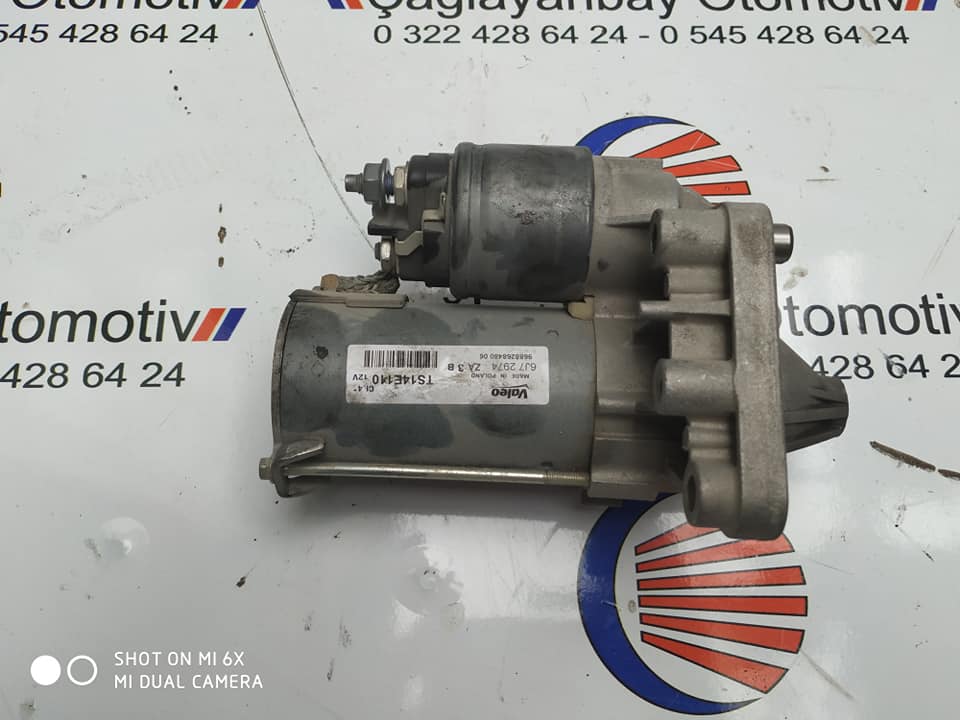 Pejo 301 & Citroen C_elysee 1.6 dizel marş motoru 